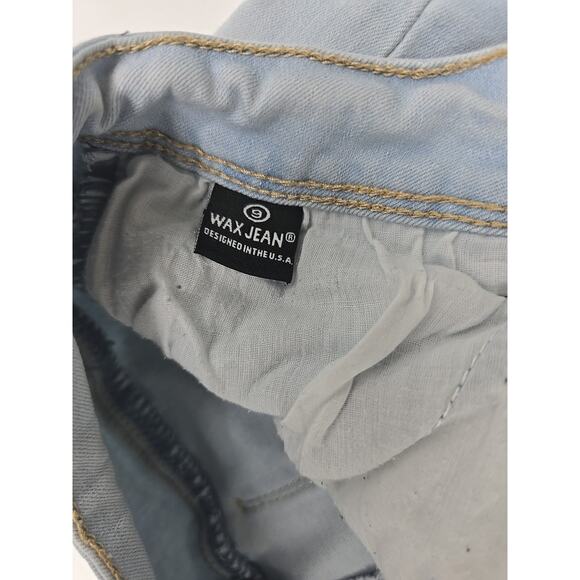 Wax Jean Los Angeles Denim Light Blue Skiny Jeans Size 9 [N] - Picture 8 of 11